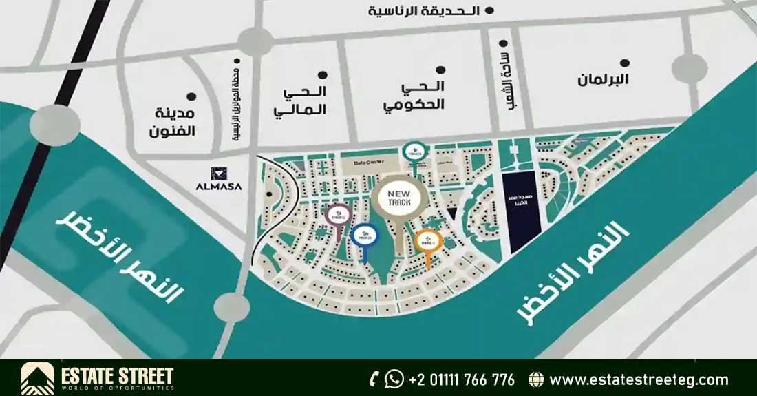 تراك 15 تاور العاصمة الإدارية الجديدة شركة DIG للتطوير العقاري